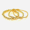 6mm 14K Gold Filled Single Beaded Bracelet