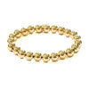 8mm 14K Gold Filled Single Beaded Bracelet